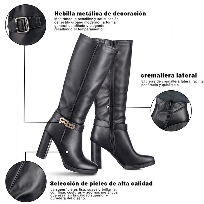 weide BOTAS LARGAS MUJER WEIDE QBM12 Rebajas top
