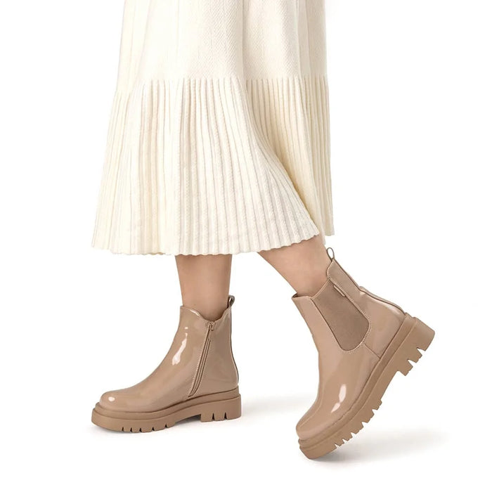 weide Botine Mujer Marimar Caqui Weide Tienda de fábrica