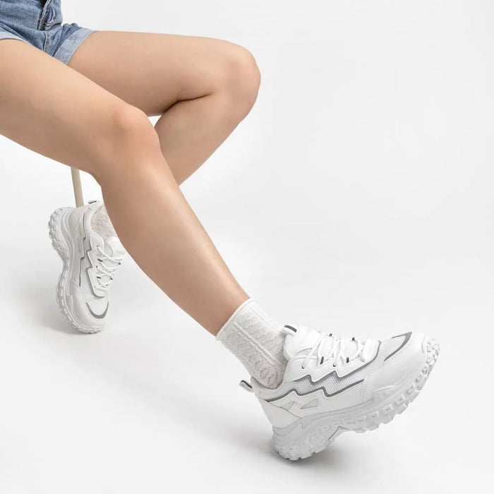 weide ZAPATILLAS PLATAFORMA MUJER BLANCO WEIDE SL02 Descuentos del mes