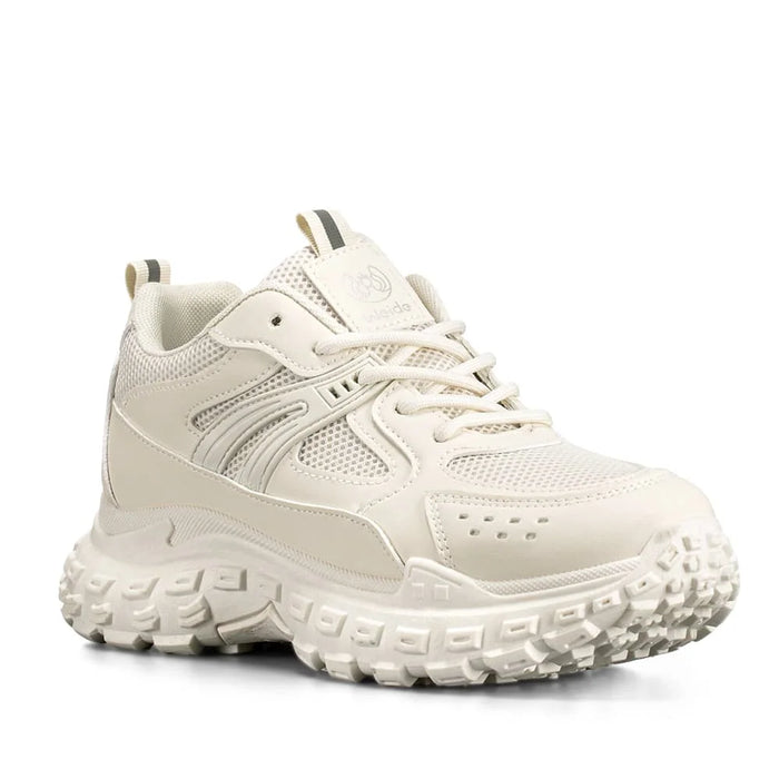 weide ZAPATILLAS PLATAFORMA MUJER BEIGE WEIDE SL03 Descuento por venta flash