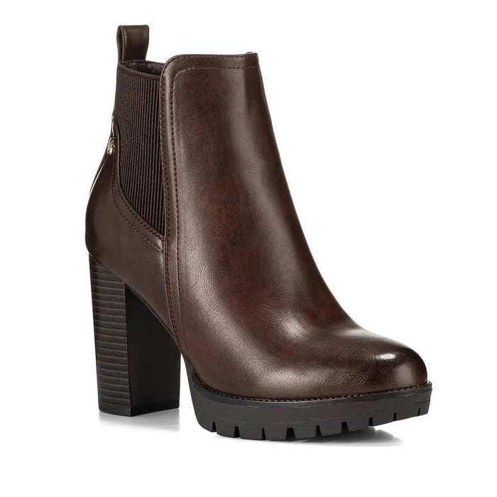 weide BOTINES TACO MUJER MARRON WEIDE QBM06 Ofertas especiales