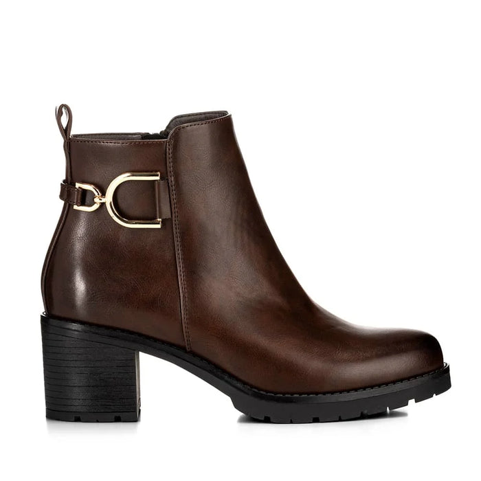 weide BOTINES TACO MUJER MARRON WEIDE QBM05 Rebajas de fin de temporada