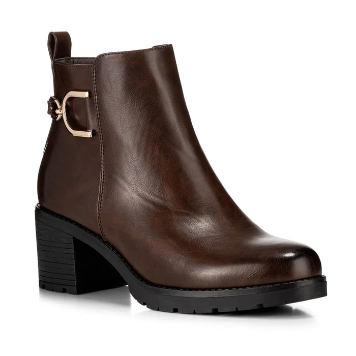 weide BOTINES TACO MUJER MARRON WEIDE QBM05 Rebajas de fin de temporada