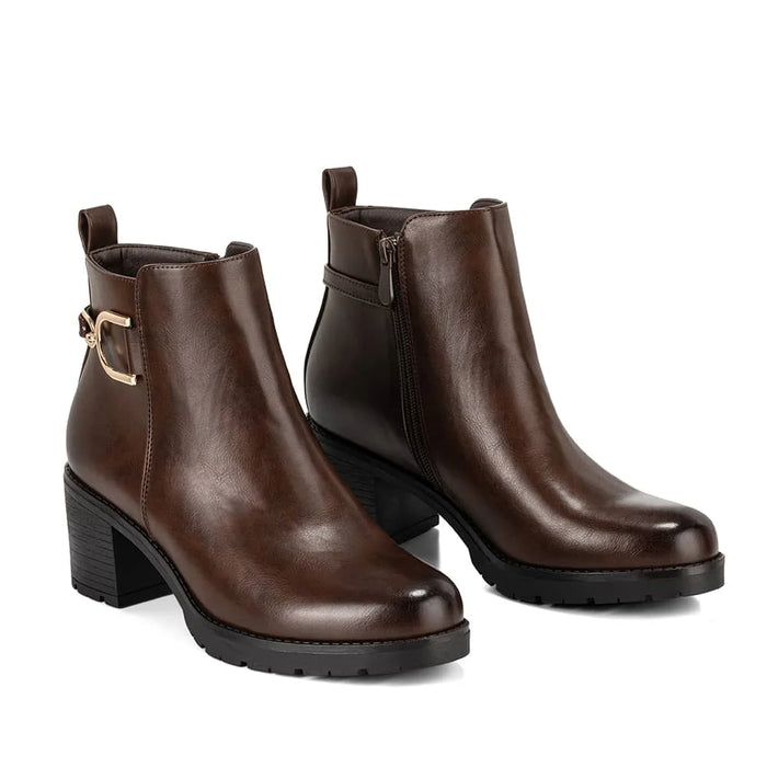 weide BOTINES TACO MUJER MARRON WEIDE QBM05 Rebajas de fin de temporada