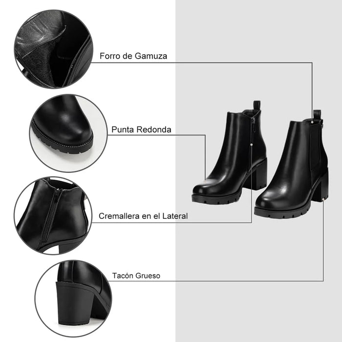 weide BOTINES TACO MUJER NEGRO WEIDE ZS37 Rebajas online