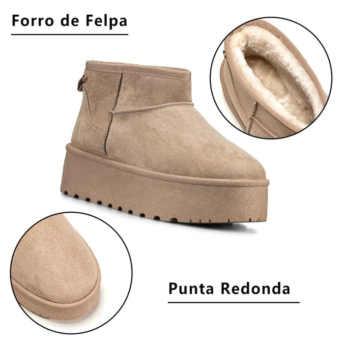 weide BOTAS DE NIEVE MUJER CAQUI WEIDE LT123 Oferta especial de fábrica