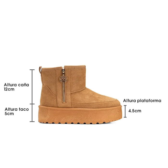 weide BOTAS DE NIEVE MUJER CAMEL WEIDE LT121 Promoción trimestral