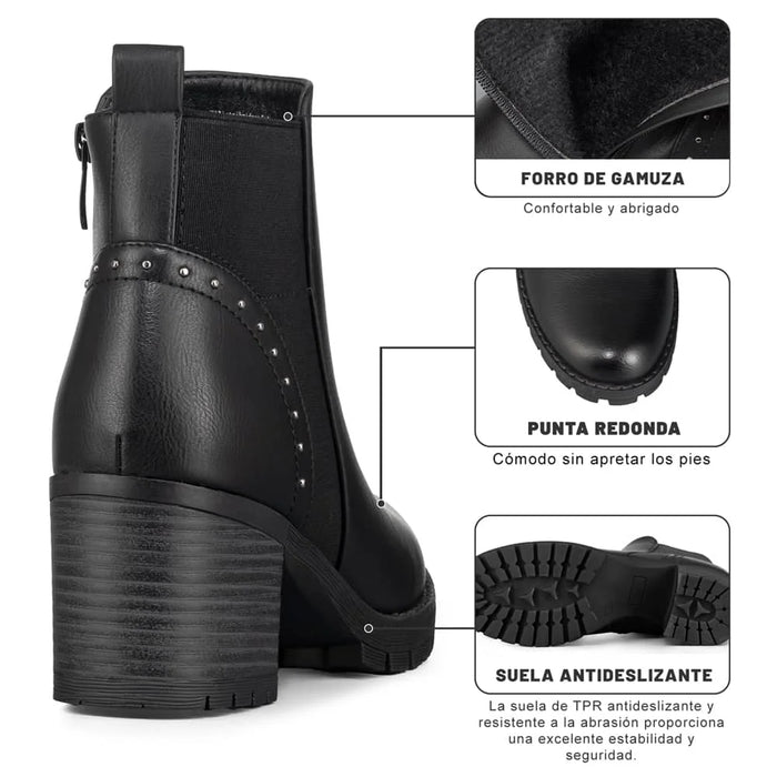 weide BOTINES MUJER TACO WEIDE QBM17 Liquidación