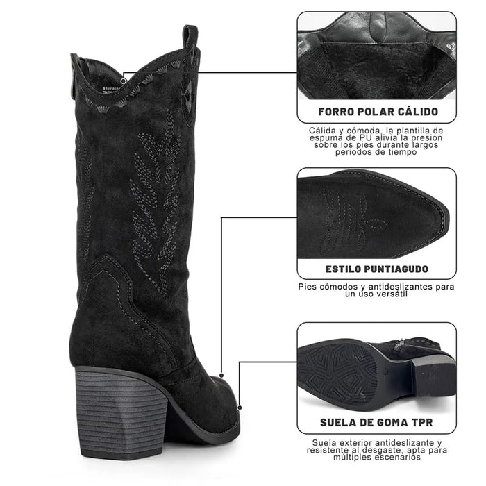 weide BOTINES MUJER TACO WEIDE QBM21 Tienda de fábrica