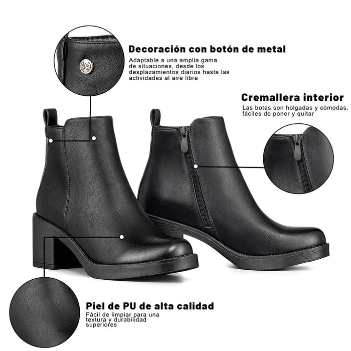weide BOTINES MUJER TACO WEIDE QBM16 Limitado a 3 días