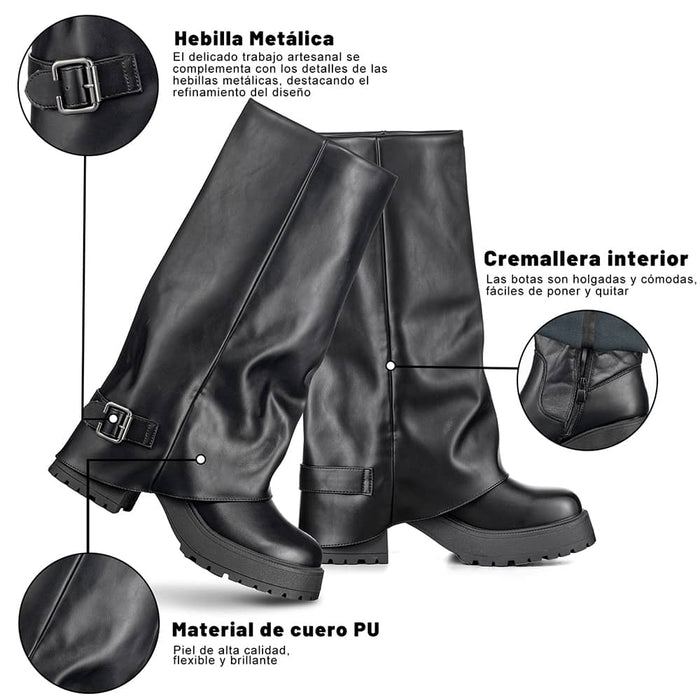 weide BOTAS LARGAS MUJER WEIDE CZY605 Precios de Black Friday