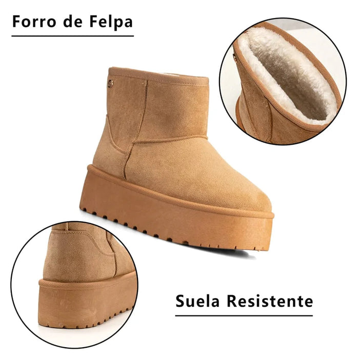weide BOTAS DE NIEVE MUJER CAMEL WEIDE LT122 Ofertas