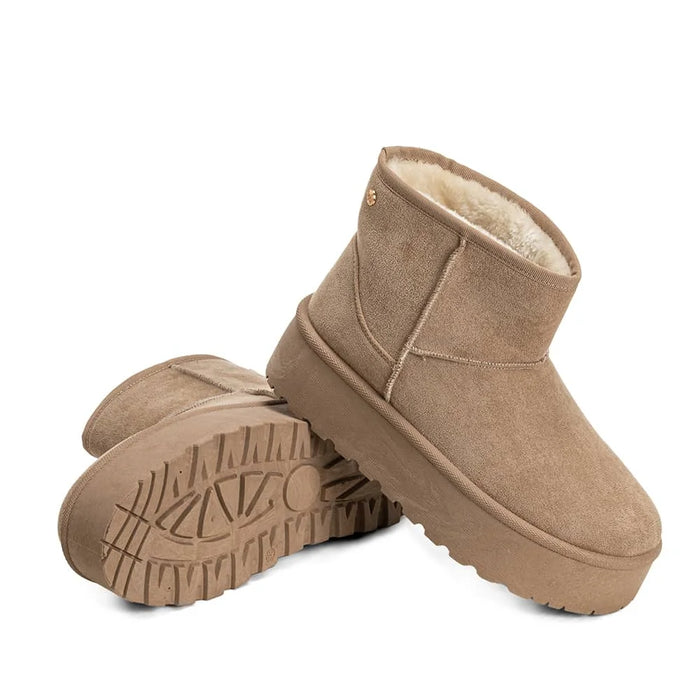 weide BOTAS DE NIEVE MUJER CAQUI WEIDE LT122 Venta caliente