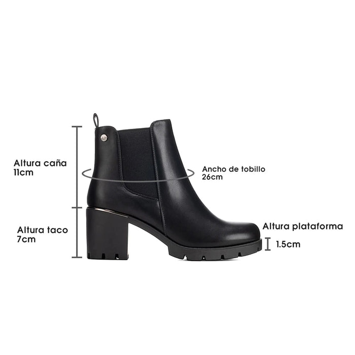 weide BOTINES TACO MUJER NEGRO WEIDE HX309 En oferta