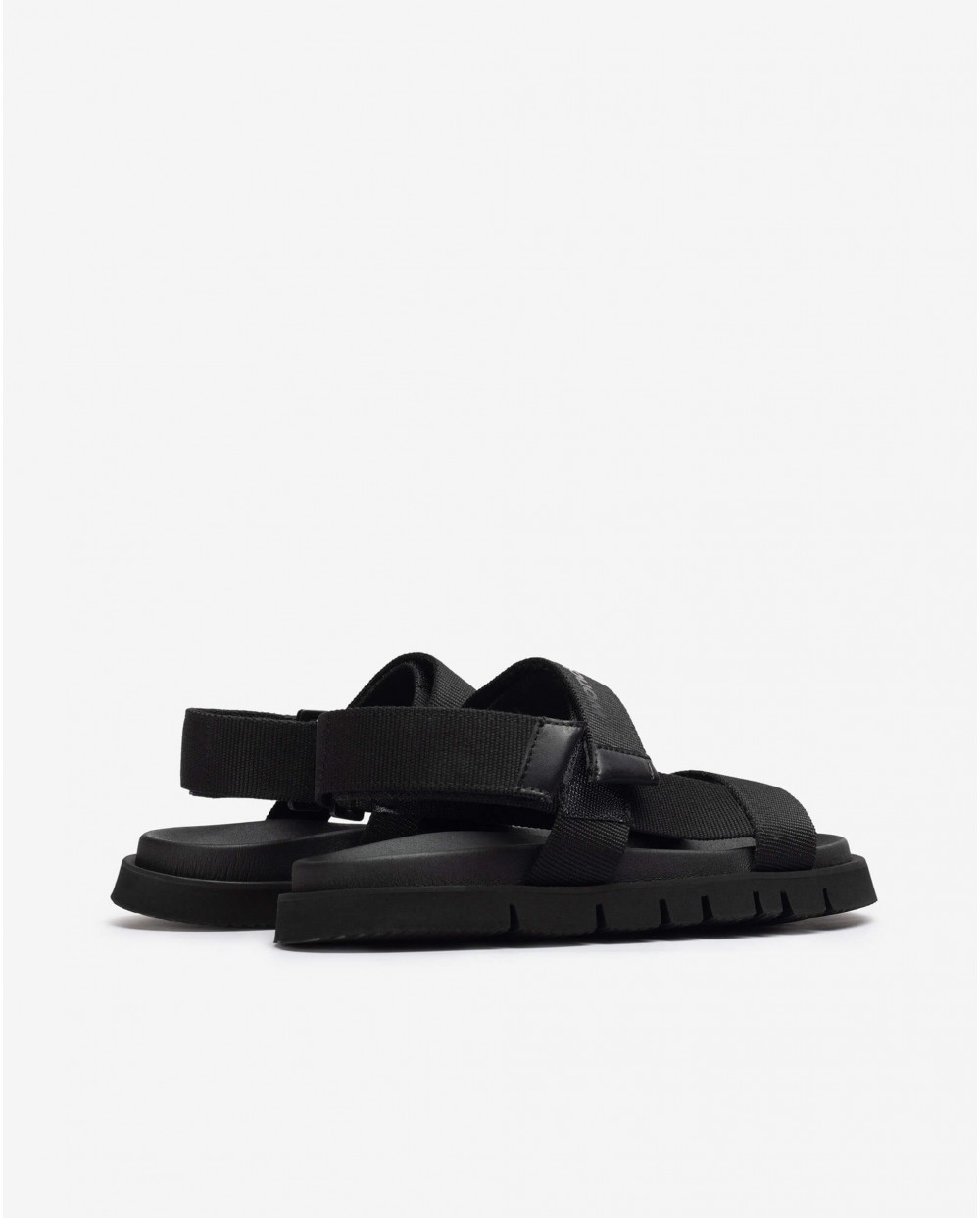 wonders Sandalias tira adherente Negro Precios de Black Friday