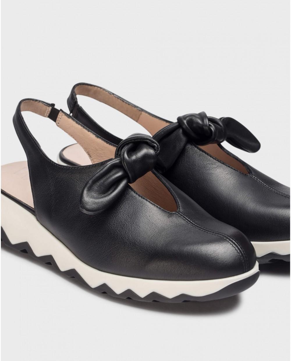 wonders Zapatos AIXA Negros Devoluciones gratuitas