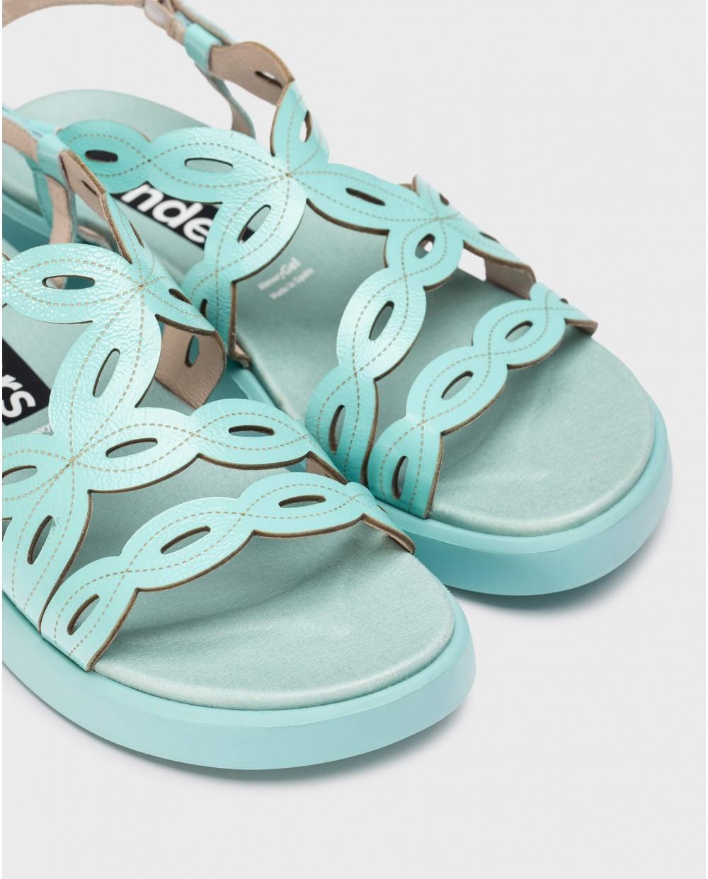 wonders Sandalias DARYA Azules Gran oferta