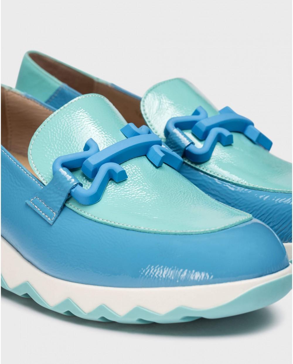 wonders Mocasines SIMA Azules Rebajas baratas