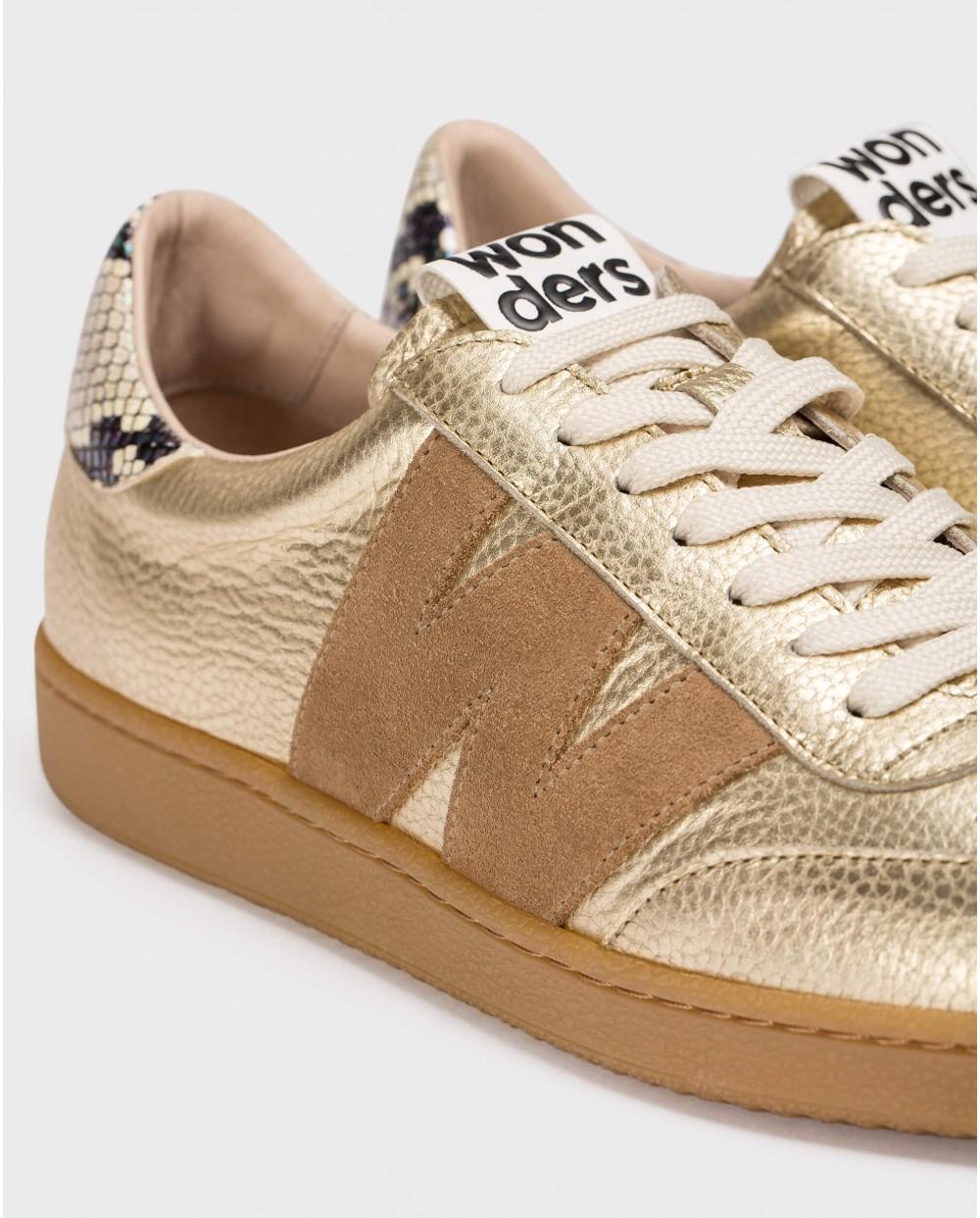 wonders Deportivas NUBIA 01 Oro Envío gratis