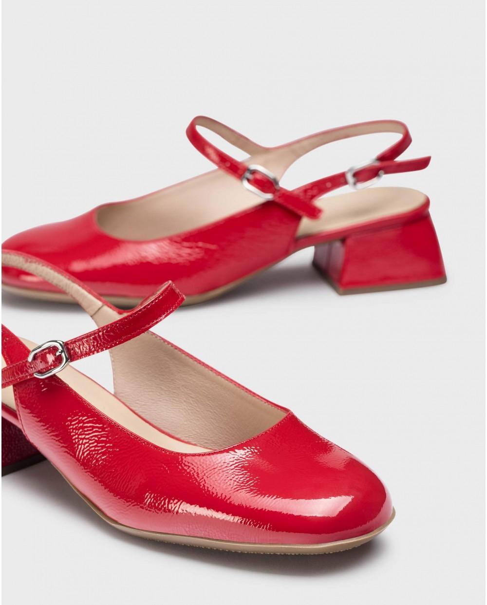 wonders Zapatos VESNA Rojos Últimos 3 días