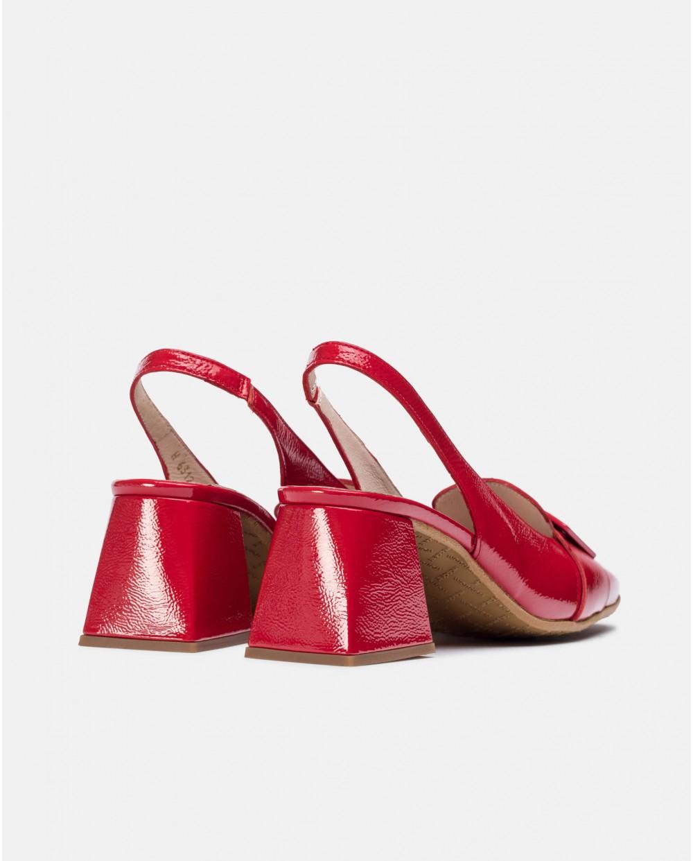 wonders Zapatos destalonados REBECA Rojos COMPRAR AHORA