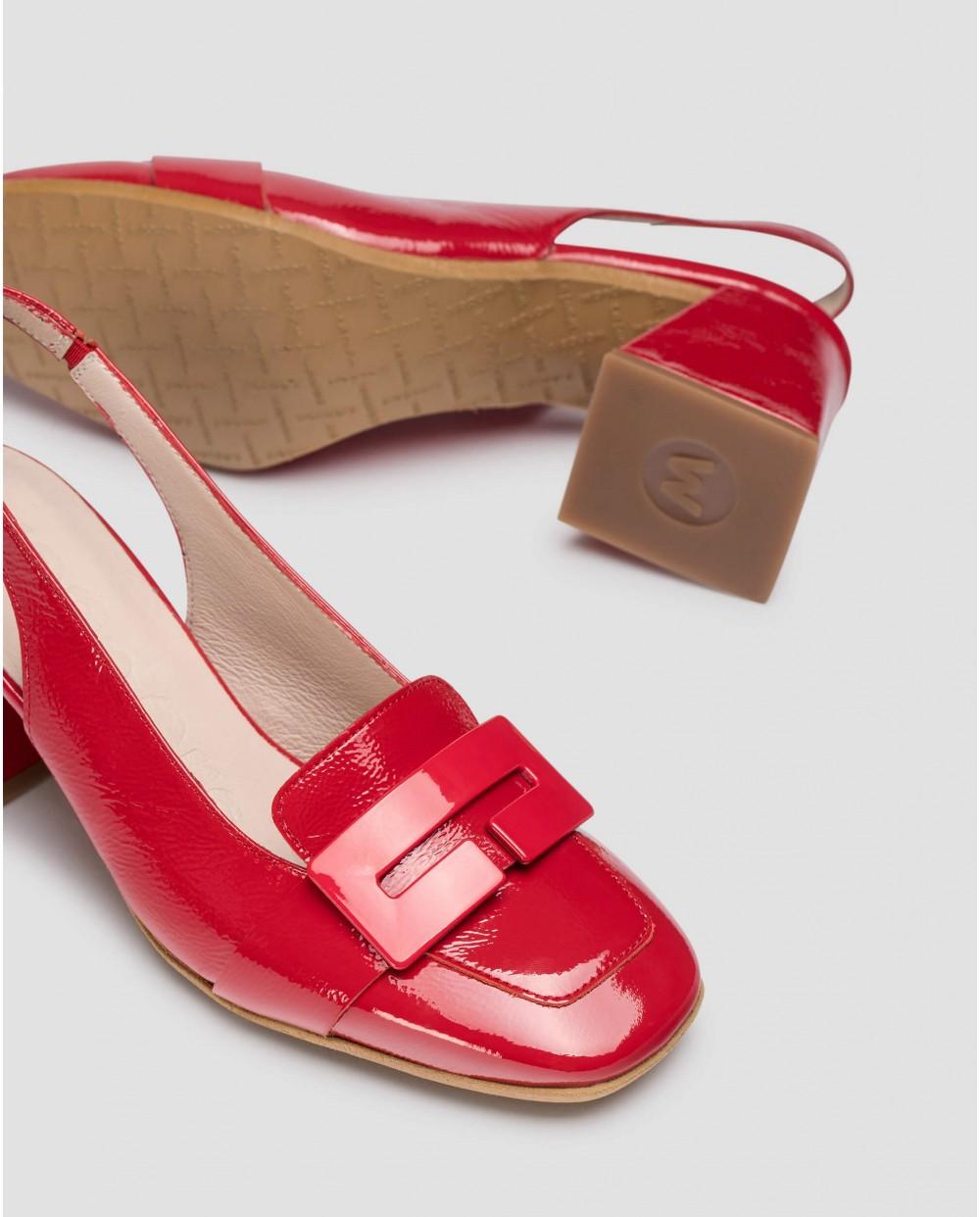 wonders Zapatos destalonados REBECA Rojos COMPRAR AHORA
