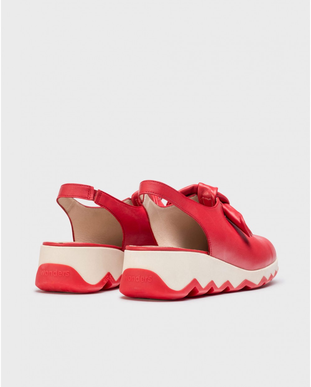 wonders Zapatos AIXA Rojos ÚLTIMAS EDICIONES