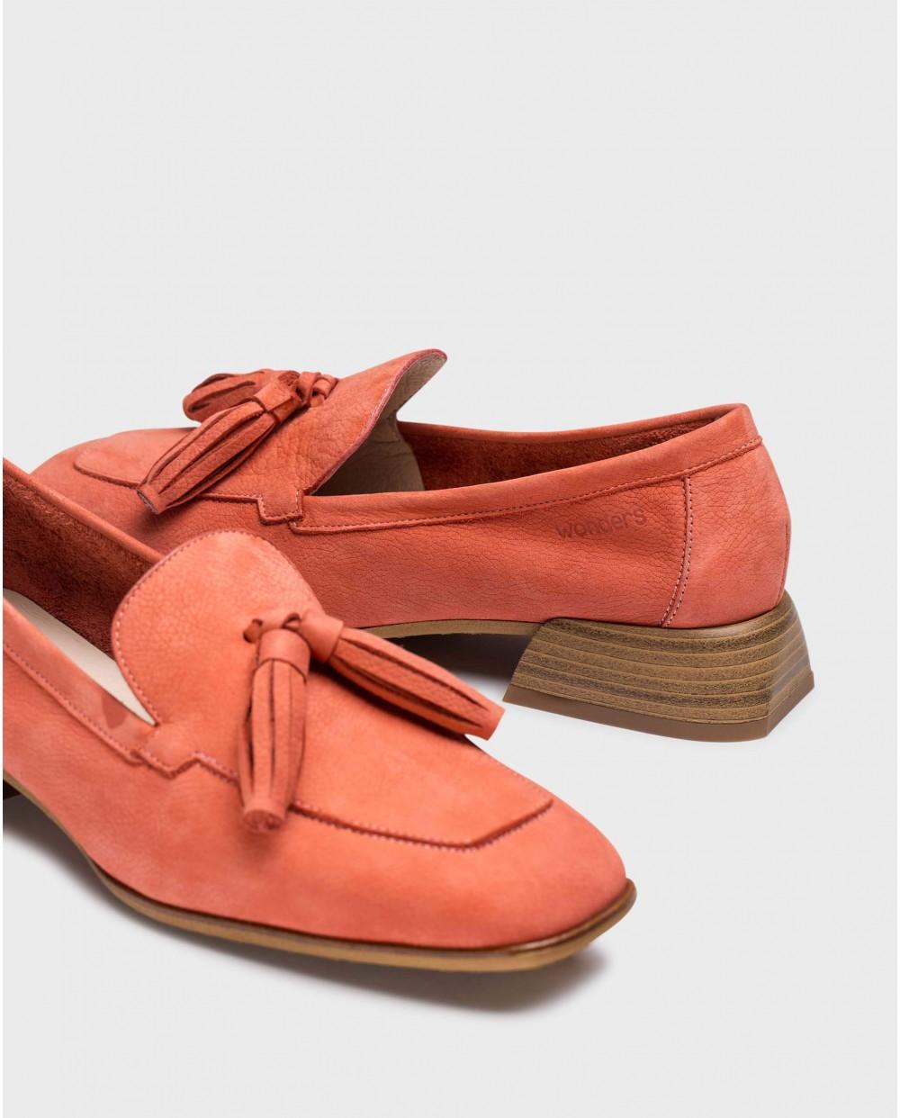 wonders Mocasines ZERA Coral Último día