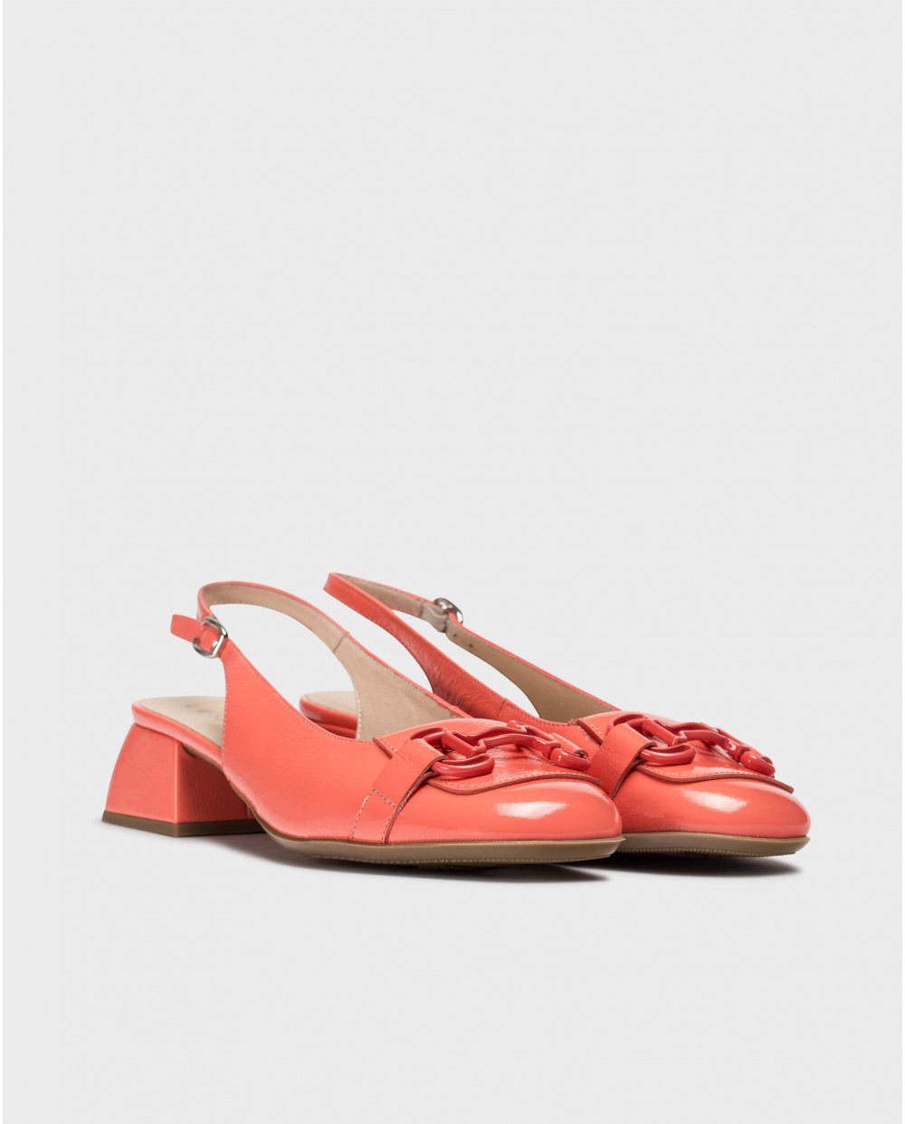 wonders Zapatos CHARO Coral Promoción por tiempo limitado