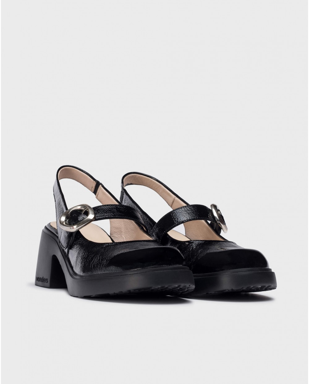 wonders Zapatos destalonados SORA Negros Promoción trimestral