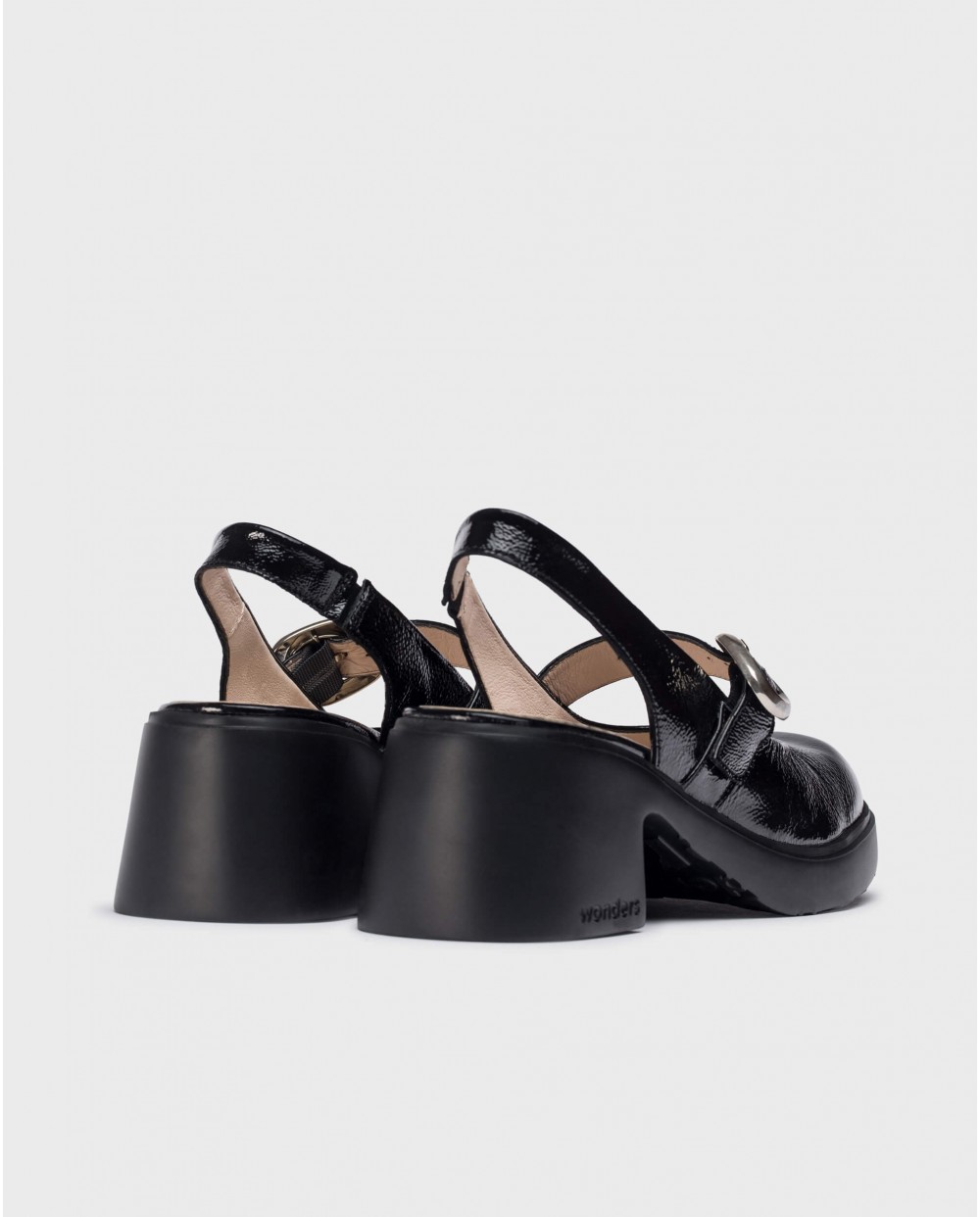 wonders Zapatos destalonados SORA Negros Promoción trimestral