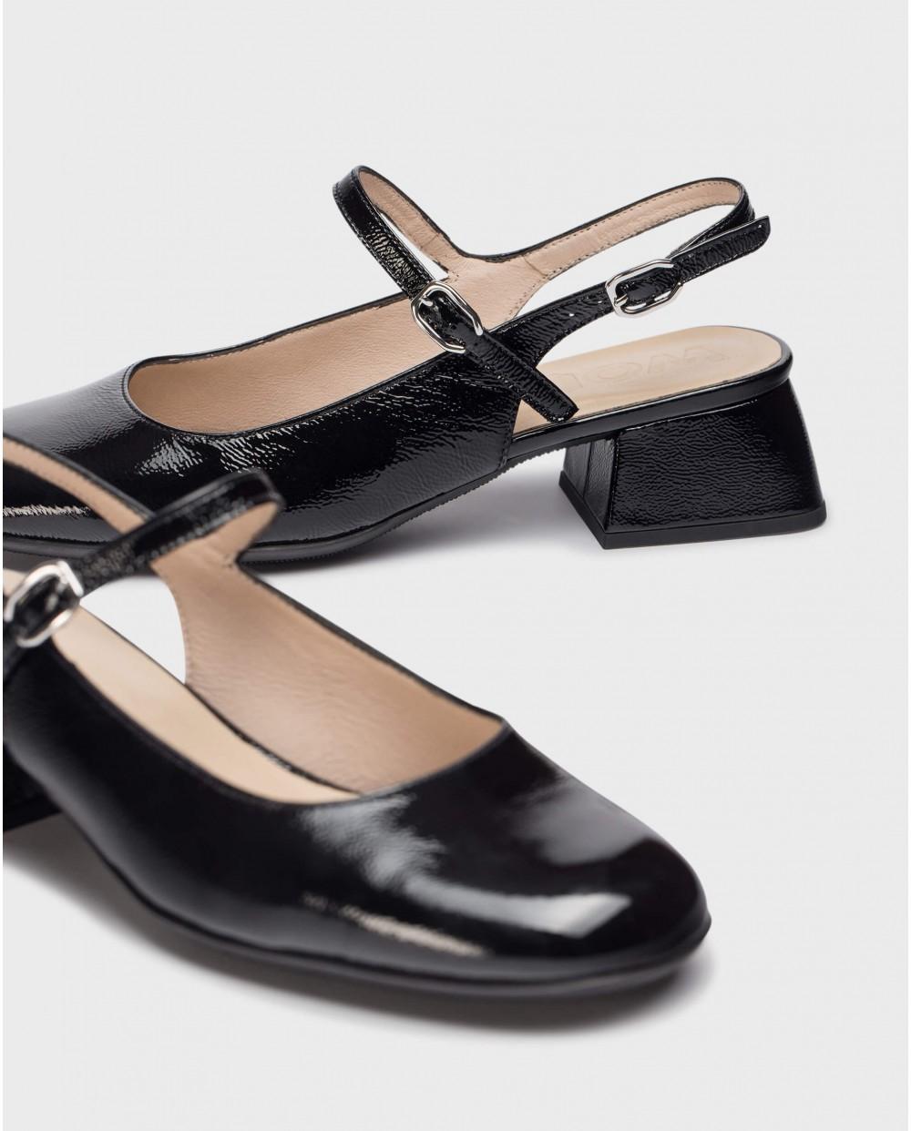 wonders Zapatos VESNA Negros Solo queda un día