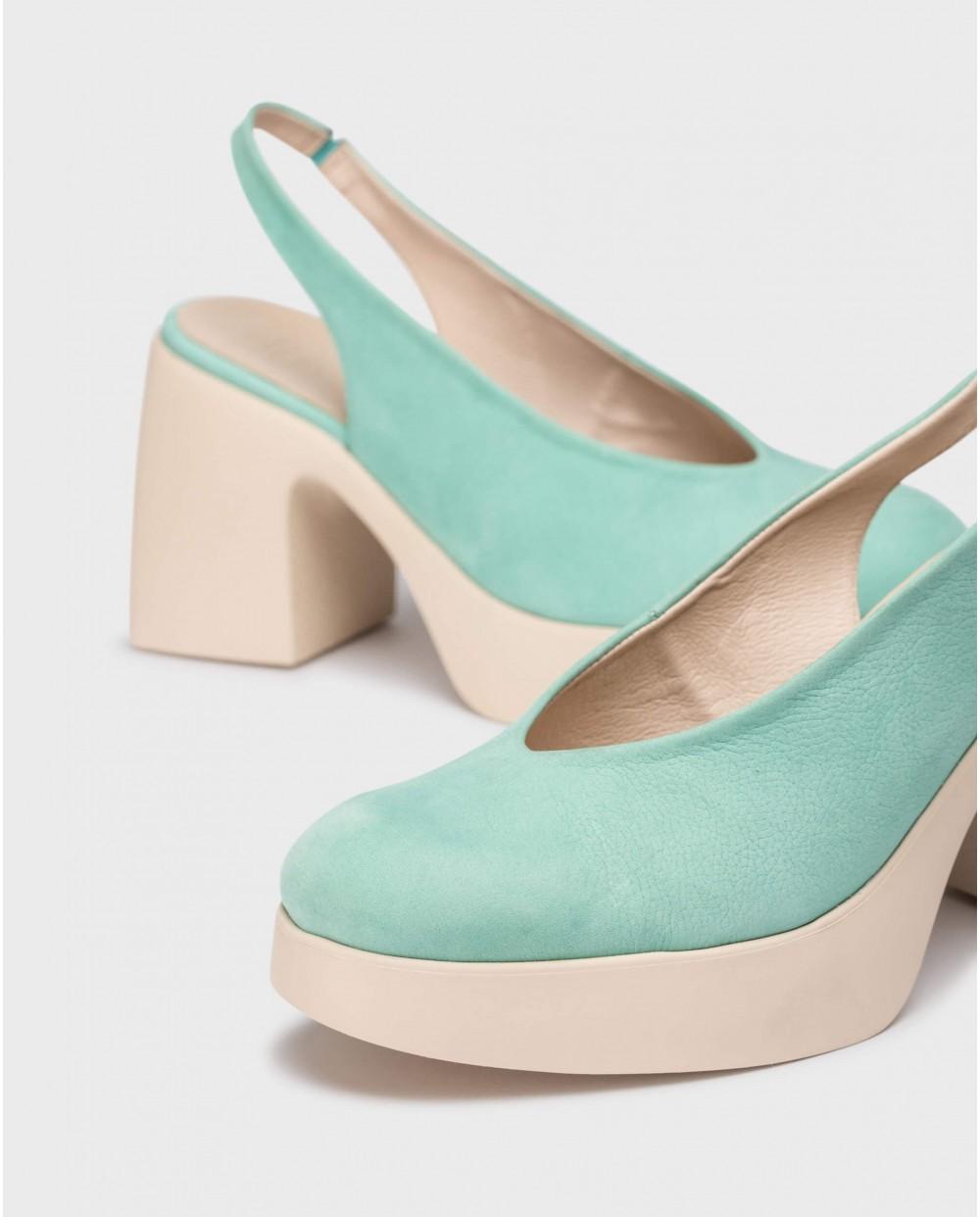 wonders Zapatos destalonados NAIMA Azules Última moda