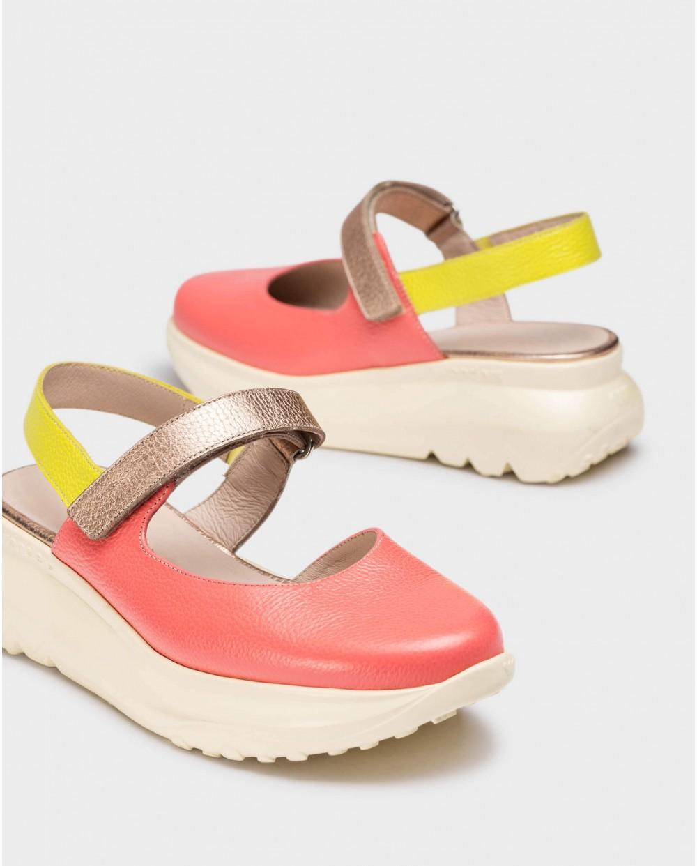 wonders Zapatos ZAIRE Coral Ofertas especiales
