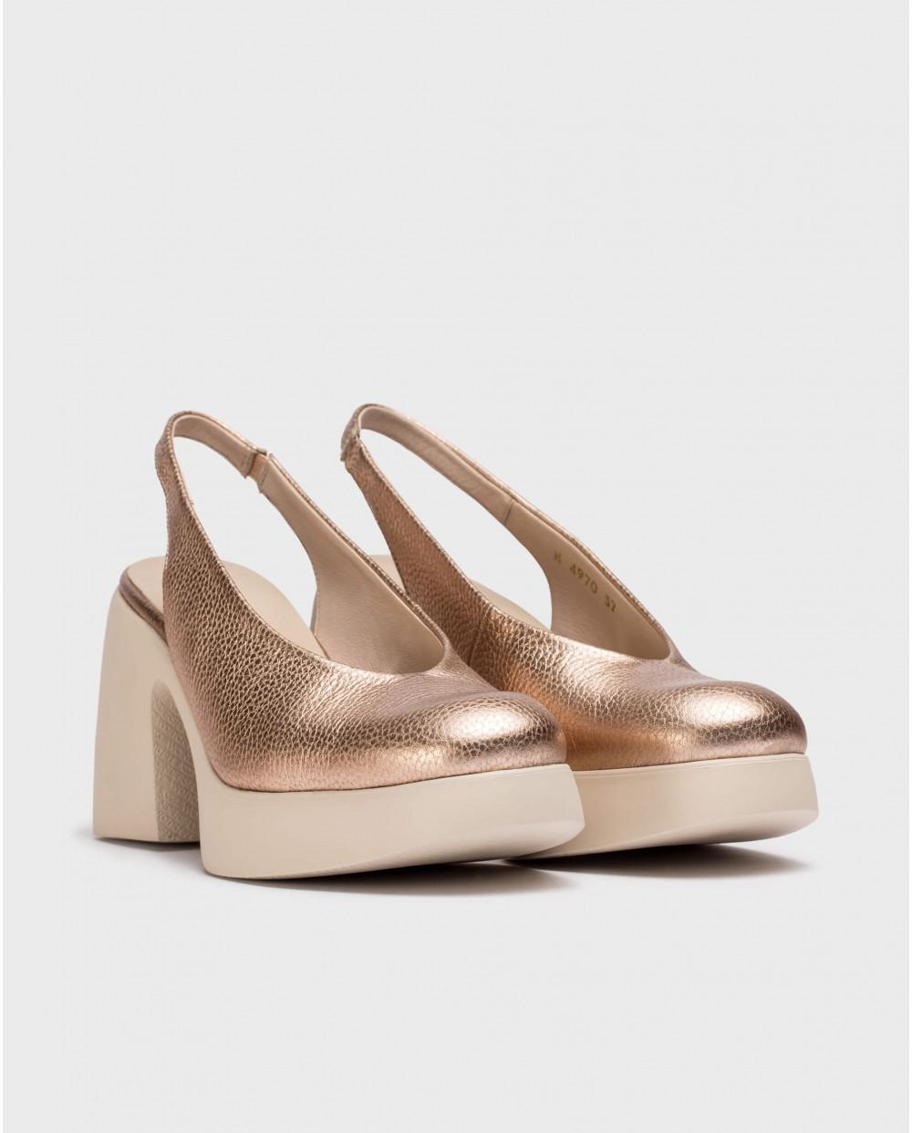 wonders Zapatos destalonados NAIMA Oro Rosa 2025