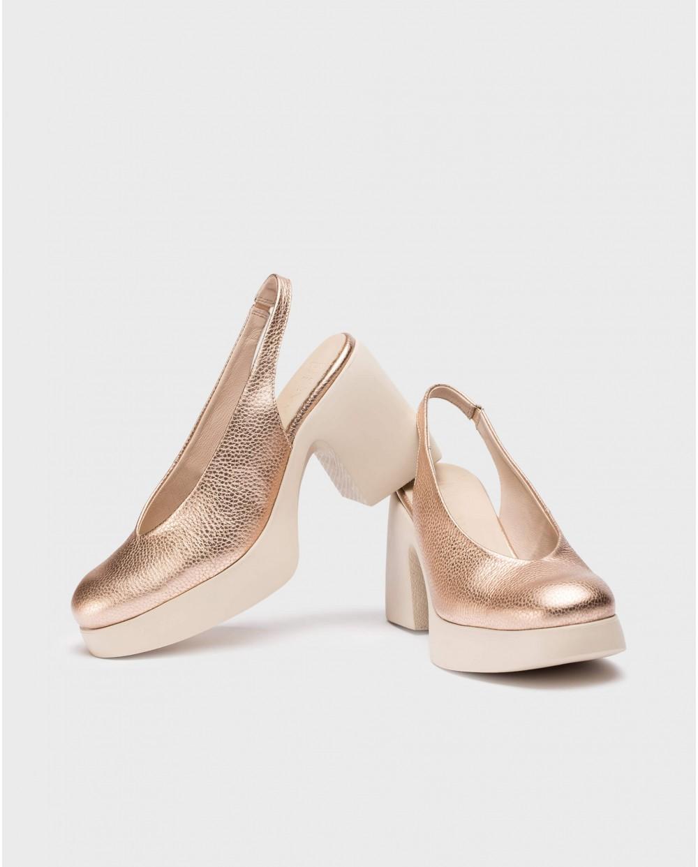 wonders Zapatos destalonados NAIMA Oro Rosa 2025