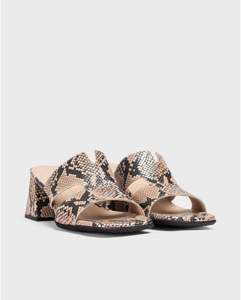 wonders Sandalias FLAVIA Serpiente Venta caliente