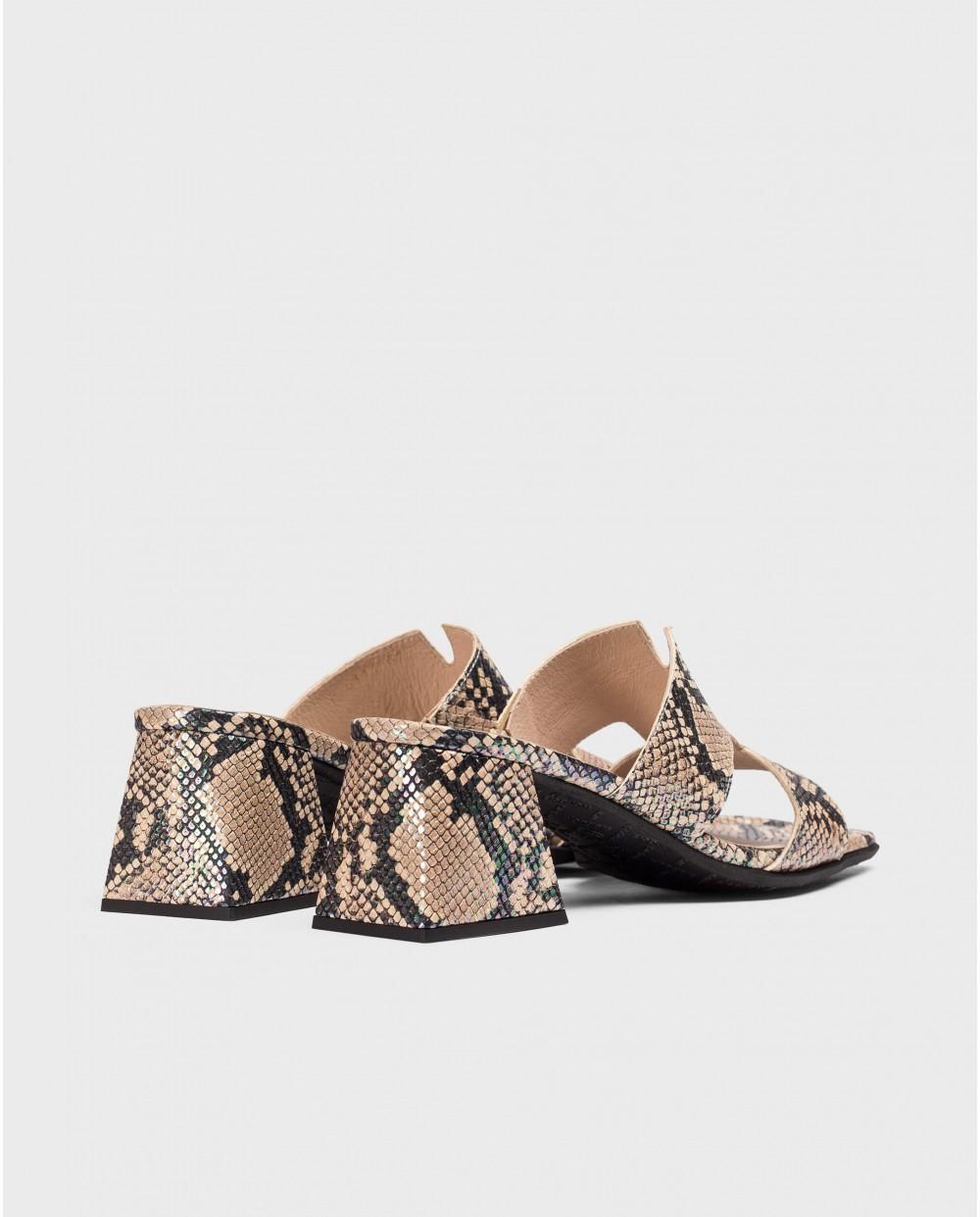 wonders Sandalias FLAVIA Serpiente Venta caliente
