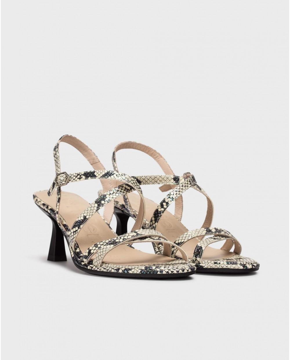 wonders Sandalias KAIA Serpiente Gran oferta