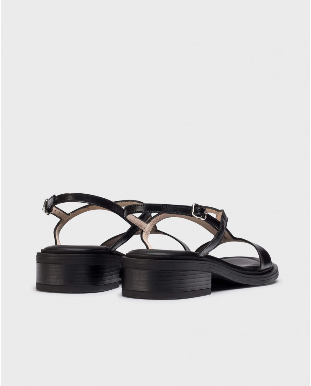 wonders Sandalias ANAHÍ Negras Rebajas baratas