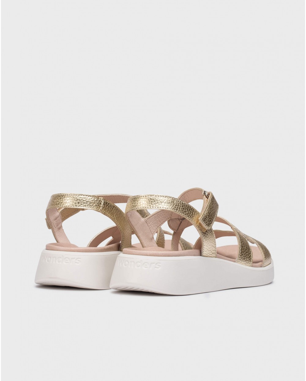 wonders Sandalias CORDELIA Oro Descuento