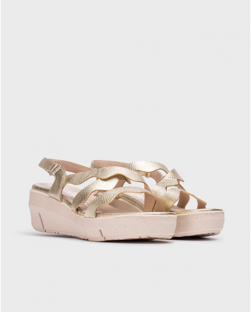 wonders Sandalias COLORADO Platino Tienda