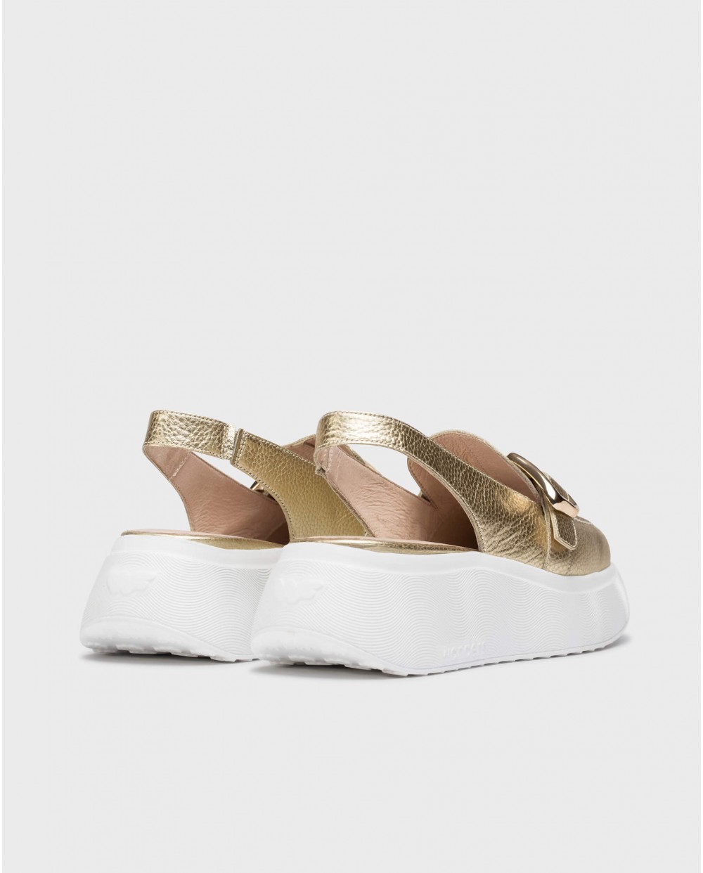wonders Zapatos Destalonados ACALIA Oro Liquidación