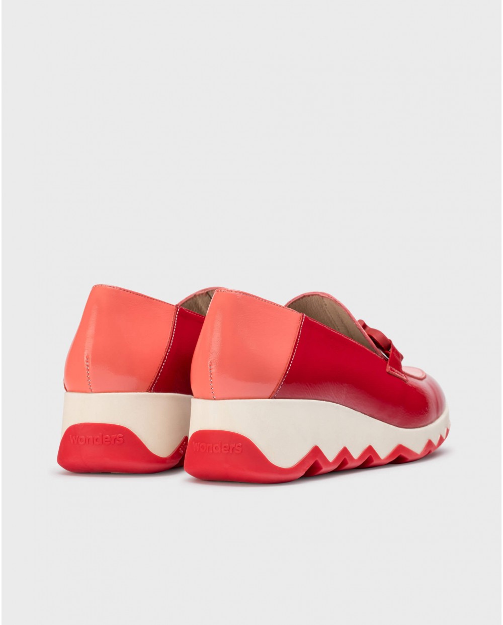 wonders Mocasines SIMA Rojas Mejor oferta