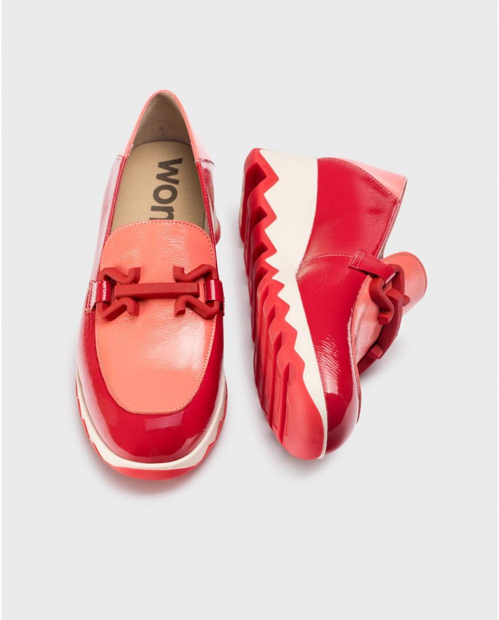 wonders Mocasines SIMA Rojas Mejor oferta
