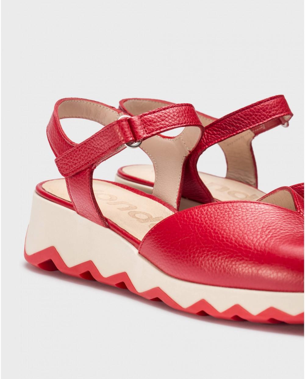 wonders Zapatos SAMARA Rojos Rebajas online