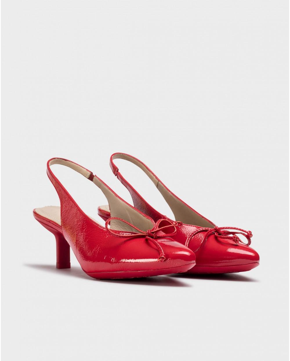 wonders Zapatos destalonados INGRID Rojos Envío gratis