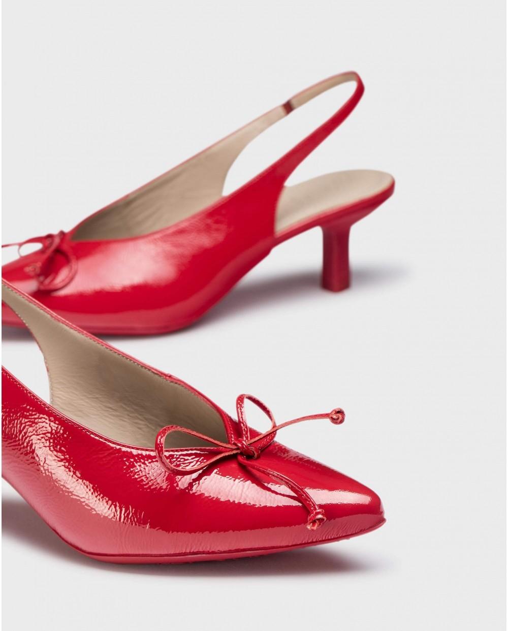 wonders Zapatos destalonados INGRID Rojos Envío gratis