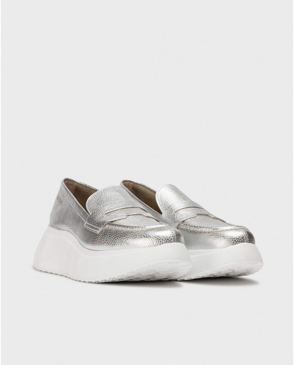 wonders Mocasines ESTELA Plata Envío gratis