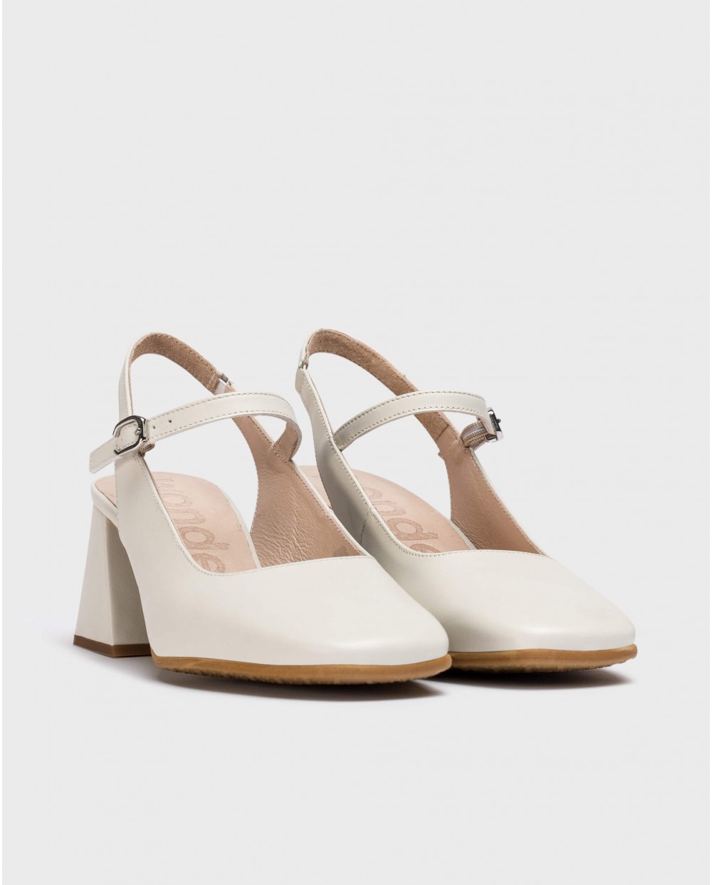 wonders Zapatos destalonados JANE Blancas Último día